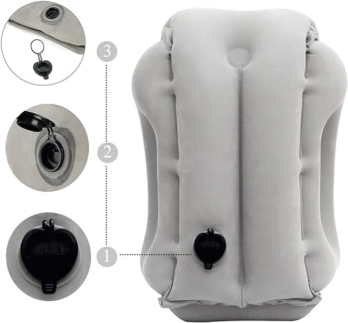 Steezehive™ Inflatable Travel Pillow